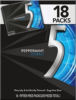 Wrigley's 5 Cobalt Gum, 18 Pack, 20 Ounce