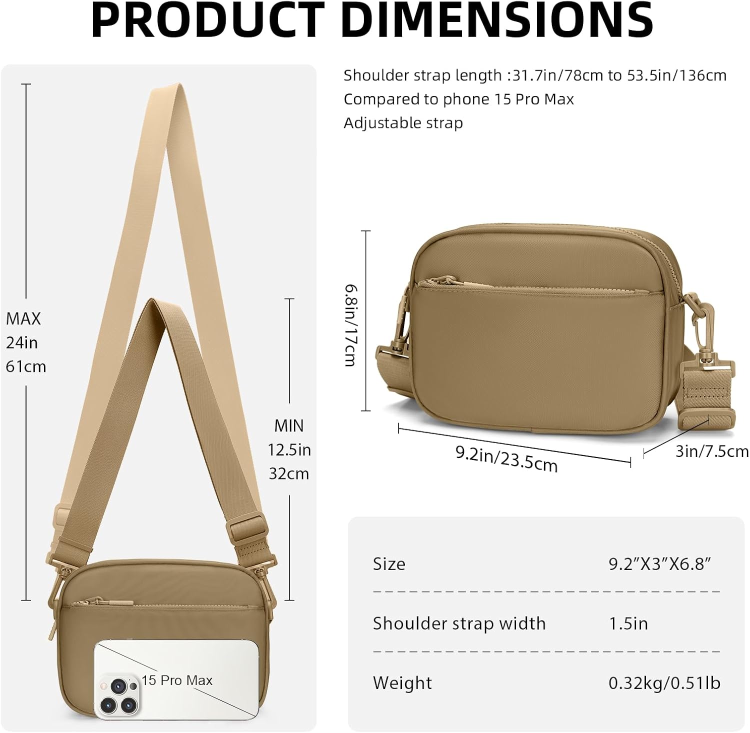 Small Checkered Crossbody Bag for Women Cute Purses Trendy Shoulder Handbags Wide Strap - Image 3