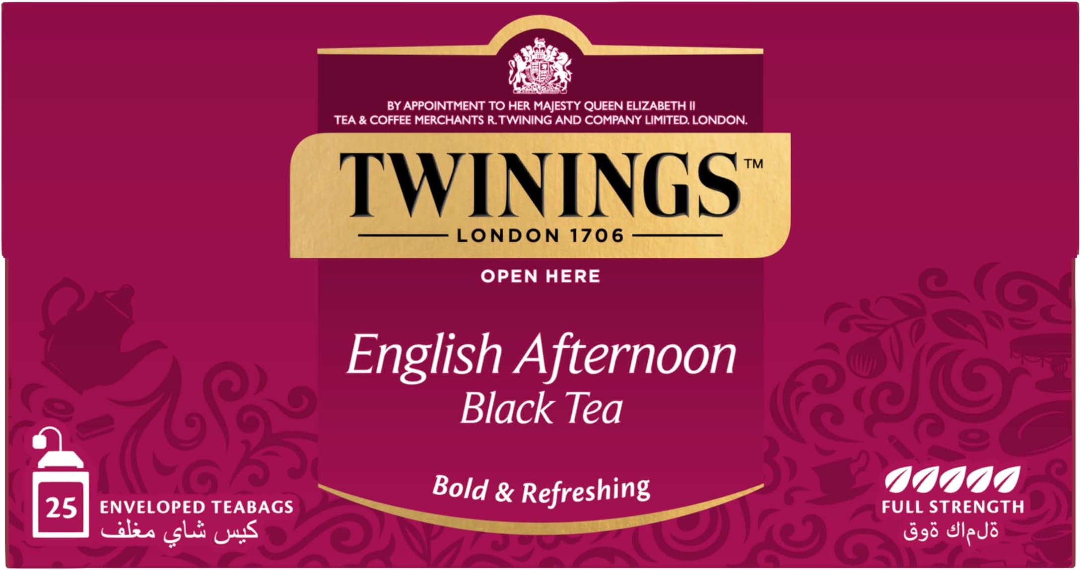English Afternoon 25 Teabags