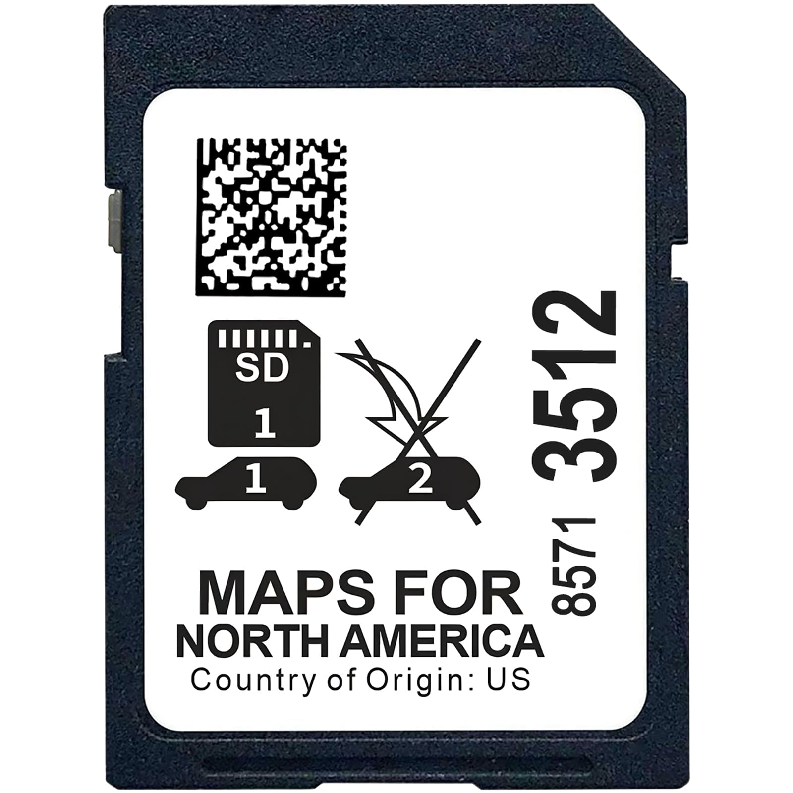 Amazon.com: 85713512 Navigation SD Card | Compatible with