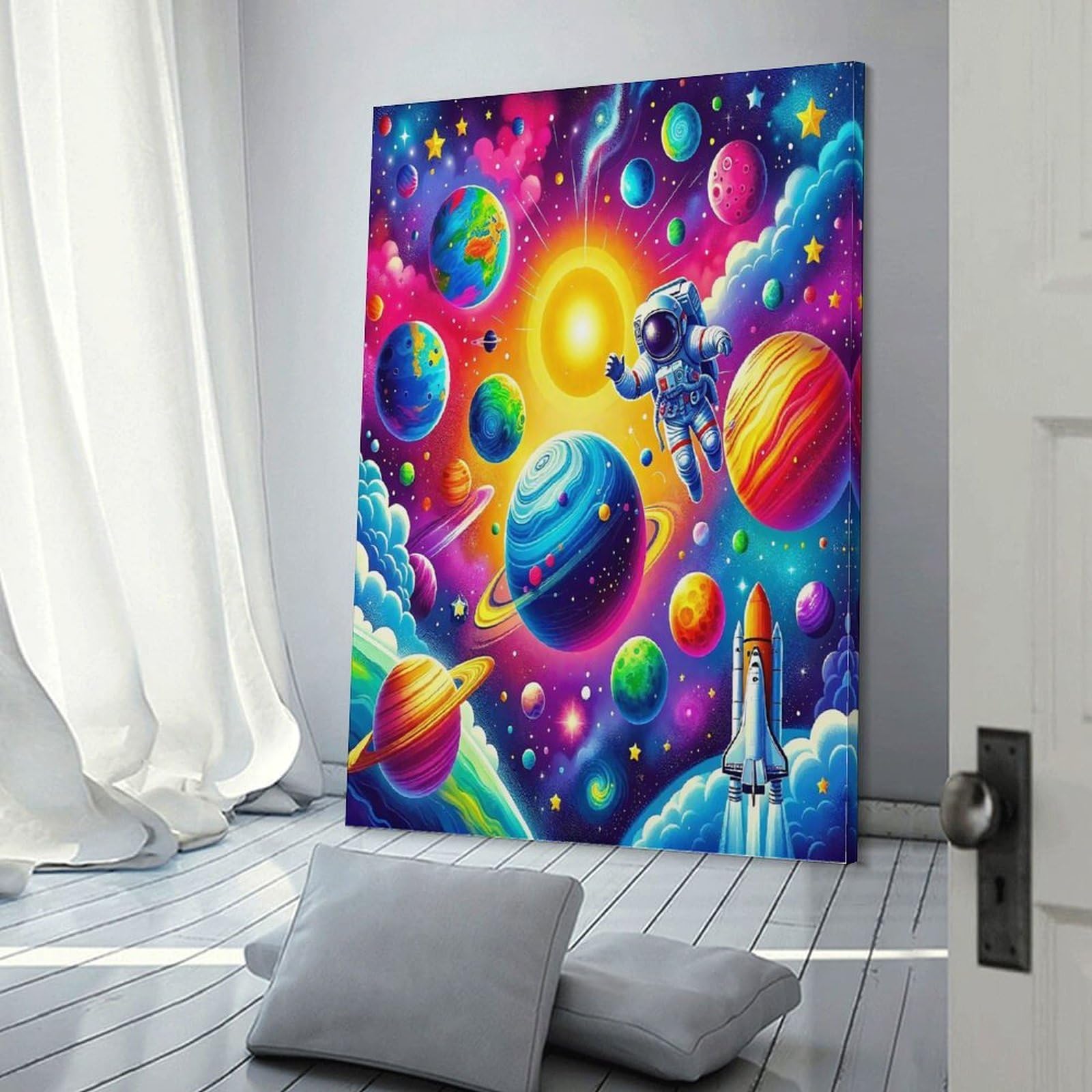 Tableau impression sur toile pour habiller un mur vide 40x60cm - 6