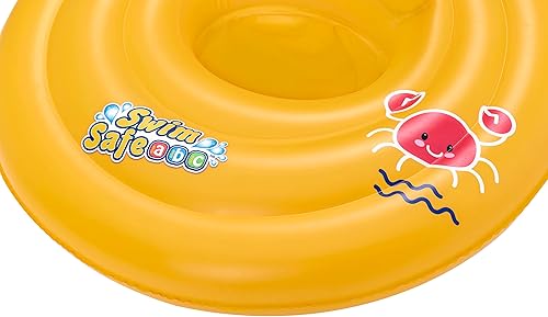 Miniatura 6 de Bestway Flotador de natación inflable para bebés  Flotador redondo inflable de 3 anillos para niños y niñas de 12 a 24 meses