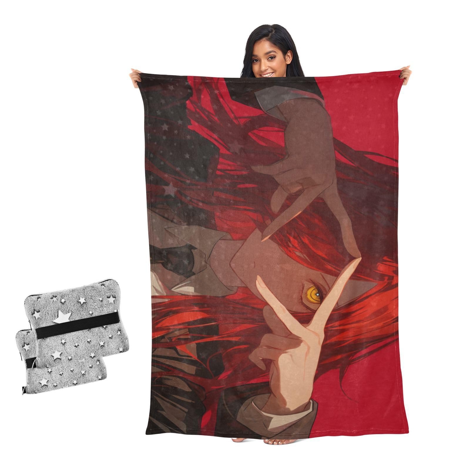 Couverture douce pour canapé et plaid rouge chaud cadeau parfait homme femme
