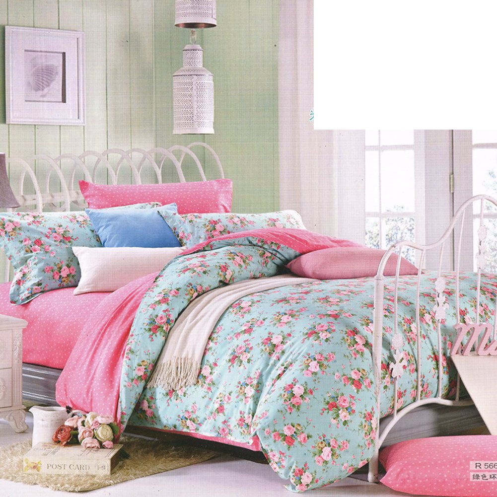Draps de lit de coton anti-transpiration - Grand drap coton sergé lin 250x225