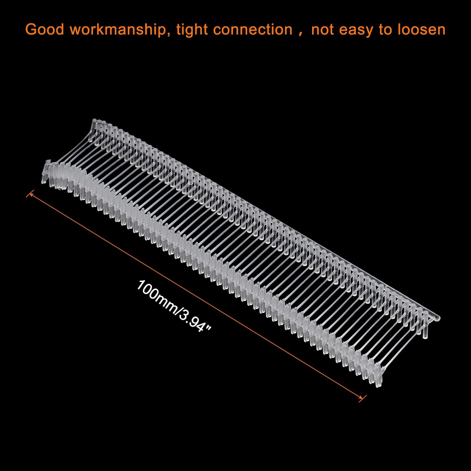 MECCANIXITY Standard Tagging Fasteners,Plastic Regular,Standard Label Gun Price Tagging Barbs for Garment Price Tag Label Tagging Barbs 15mm/0.59 Inch,Pack of 1000 Transparent - Image 4