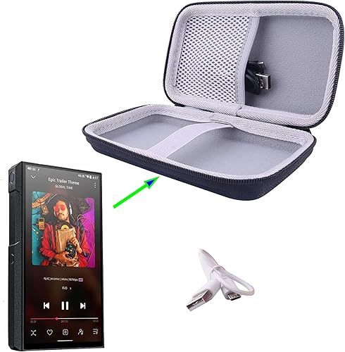 Miniatura 6 de WERJIA Funda rígida compatible con reproductor de música FiiO M11Plus/FiiO M11S/FiiO M11/FiiO M5 MP3/MP4 (solo base)