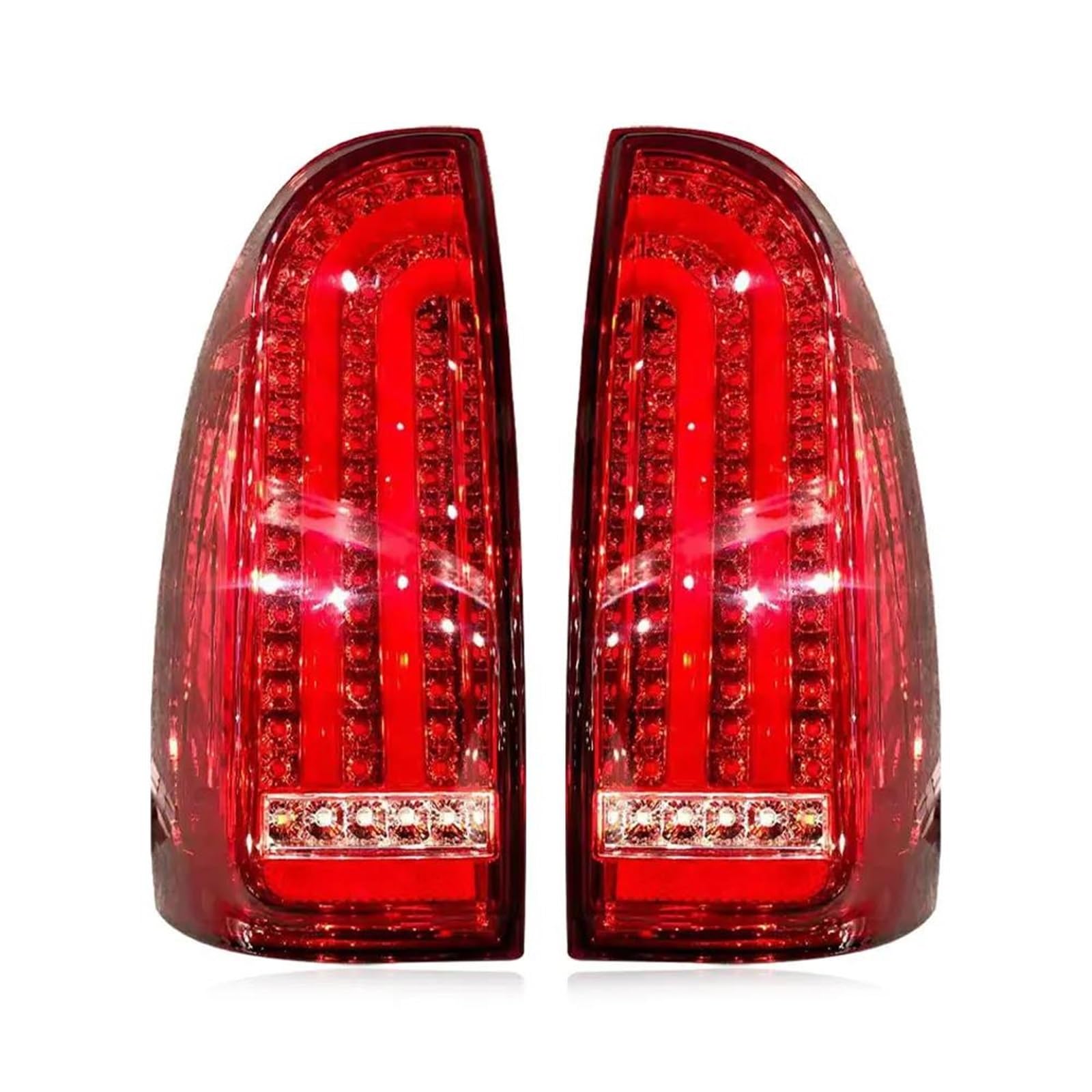 Genérico Luz Freno Trasera 2 Uds Lámpara LED Freno Trasero Coche Conjunto Luces Traseras Señal Giro Para Toyota Para Tacoma 2005-2015 Después Luces Traseras