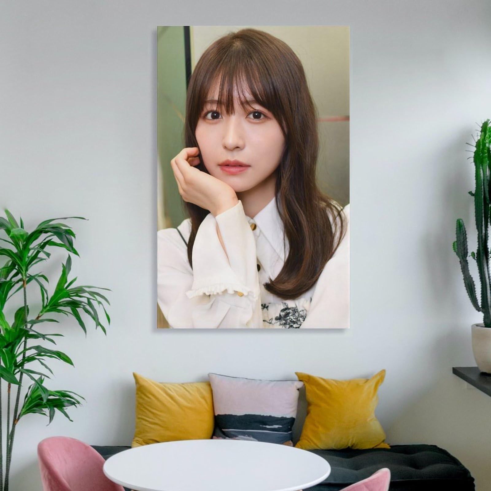 Ｓ·Ｆ出品　長濱ねるさん　模写　キャンバス絵 Amazon.co.jp: 長濱ねる 写真 (27) 印刷 ポスター キャンバス ウォール