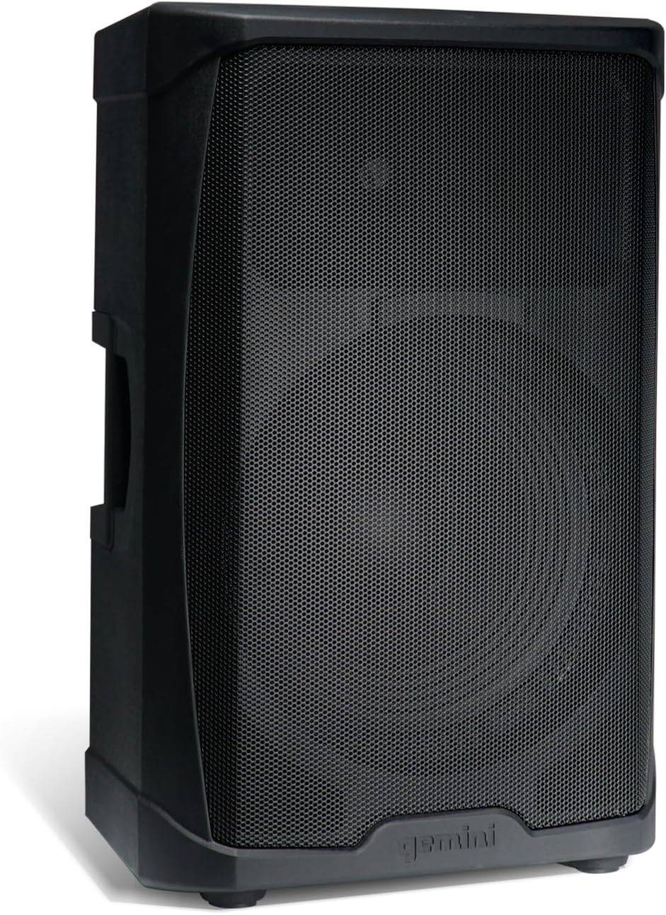 Gemini GD-215PRO: 280W Bluetooth DJ PA Speaker with 15” Woofer, 3-Channel Mixer, TWS Link & EQ – Professional Sound for DJs, Live Events & Parties