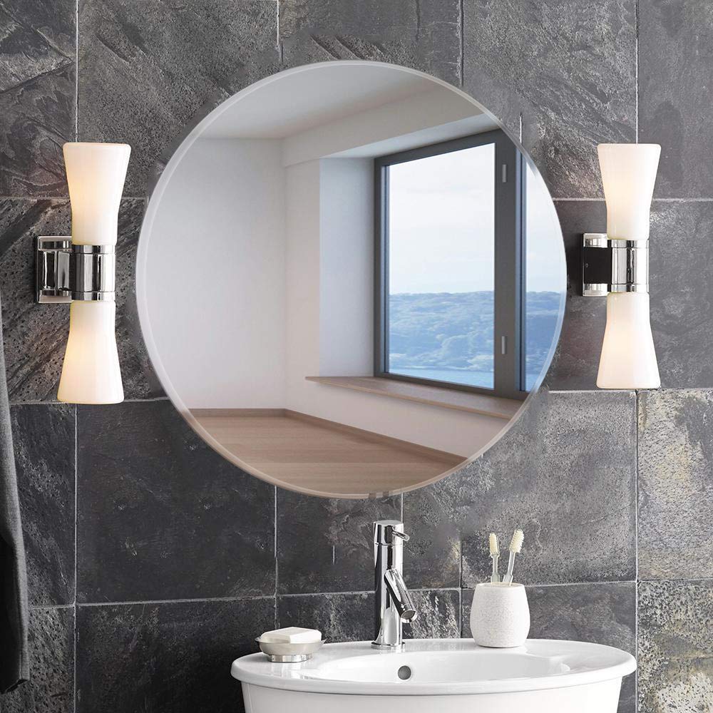 Frameless Wall Mirror - Modern Silver Mirror -9 Frameless Wall Mirror - Modern Silver Mirror -9