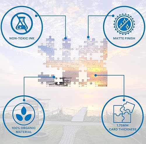 Miniatura 6 de Rompecabezas de 1000 piezas para adultos, rompecabezas de 1000 piezas para decoración del hogar para noche de juegos familiares, regalo de juguetes