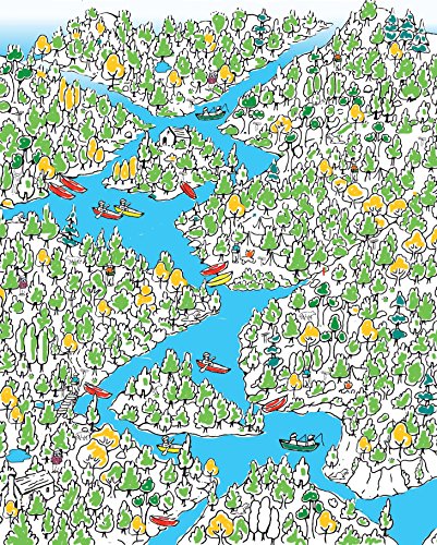 Bigfoot Goes On Vacation: A Spectacular Seek And Find Challenge For All Ages! (Bigfoot Search And Find) (Happy Fox Books) 10 Big 2-Page Visual Puzzle Panoramas With More Than 500 Items To Find #TOP7
