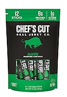 Vista 27 de Chef's Cut Real Chicken Honey Barbacoa Jerky, 2.5 onzas (paquete de 4)