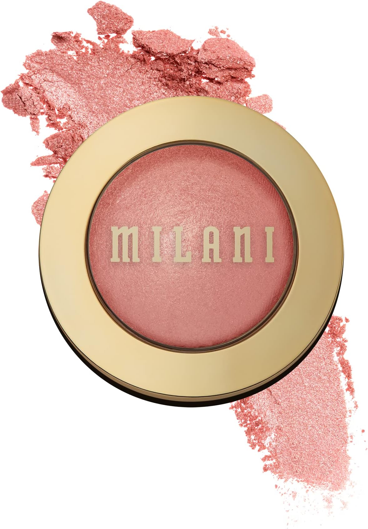 Milani (Petal Primavera) - Baked Blush - Petal Primavera (5ml) Cruelty-Free Powder Blush - Shape, Contour & Highlight Face for a Shimmery or Matte Finish
