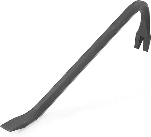 GreatNeck WR12 - Barra de demolición de 12 pulgadas, clavos de tracción, madera de palanca separada, extremo de clavo de cuello de cisne que
