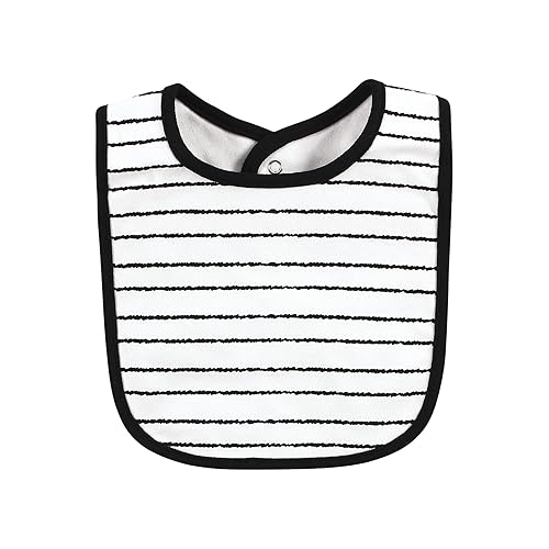 Miniatura 232 de Hudson Baby - Baberos unisex de algodón para bebés, Aviación, talla única