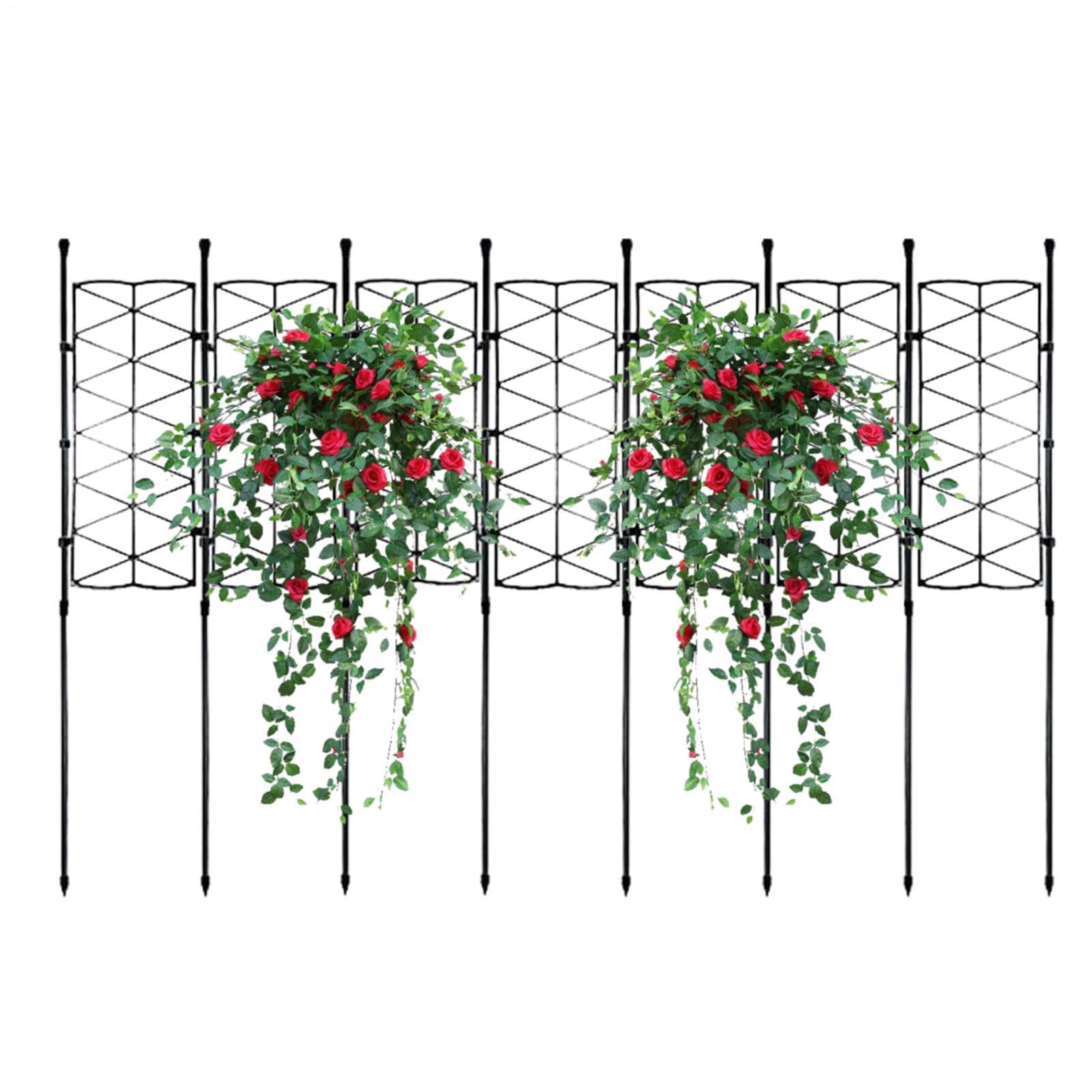 Soporte para plantas trepadoras en terrazas y salones ideal para Monstera y Rosas