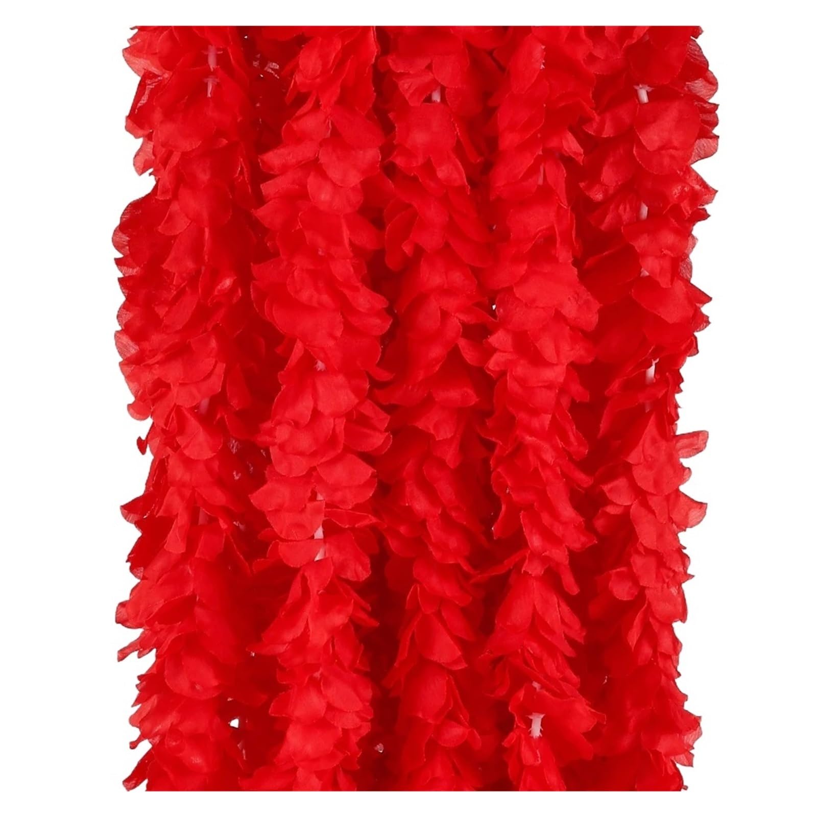 Girlanda rattanowa. Girlanda z rattanu, jedwabne kwiaty, dekoracja domu, ogrodu, ślubu(Red,40PCS)