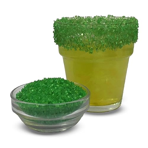 Miniatura 26 de Snowy River Purple Cocktail Sugar - Rimmer de cóctel morado de color natural certificado Kosher (botella de 2 onzas, cristal mediano) America,Brillo