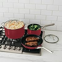 Vista 6 de Ninja Foodi NeverStick C19600 - Juego de utensilios de cocina de 11 piezas, garantizado para nunca pegar, C19600