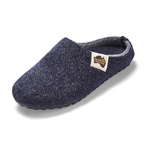 Outback Slippers | Unisex House Shoes with Recycled Felt Upper,