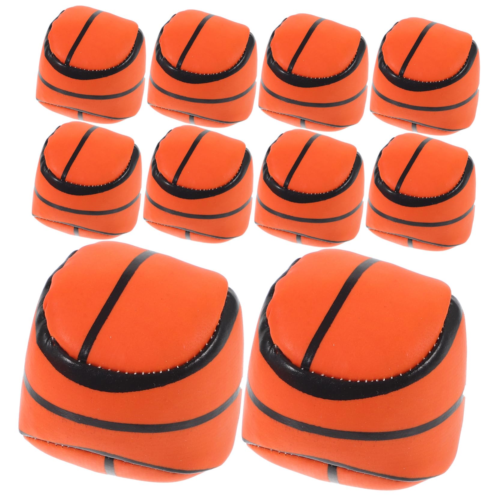 Abaodam 12pcs Boys and Girls Juggling Balls Pu Leather Beanbags Juggle Toys Set Great for Parties Competitions and Fun