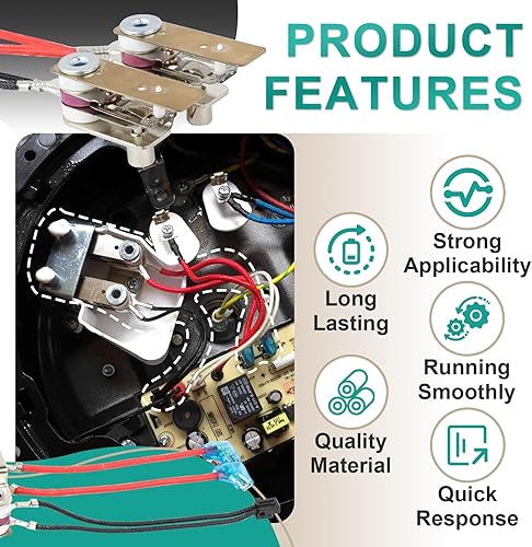 Miniatura 4 de Paquete de 2 sensores de presión para olla instantánea, sensor de presión de olla a presión o interruptor compatible con olla eléctrica, Cuisinart,