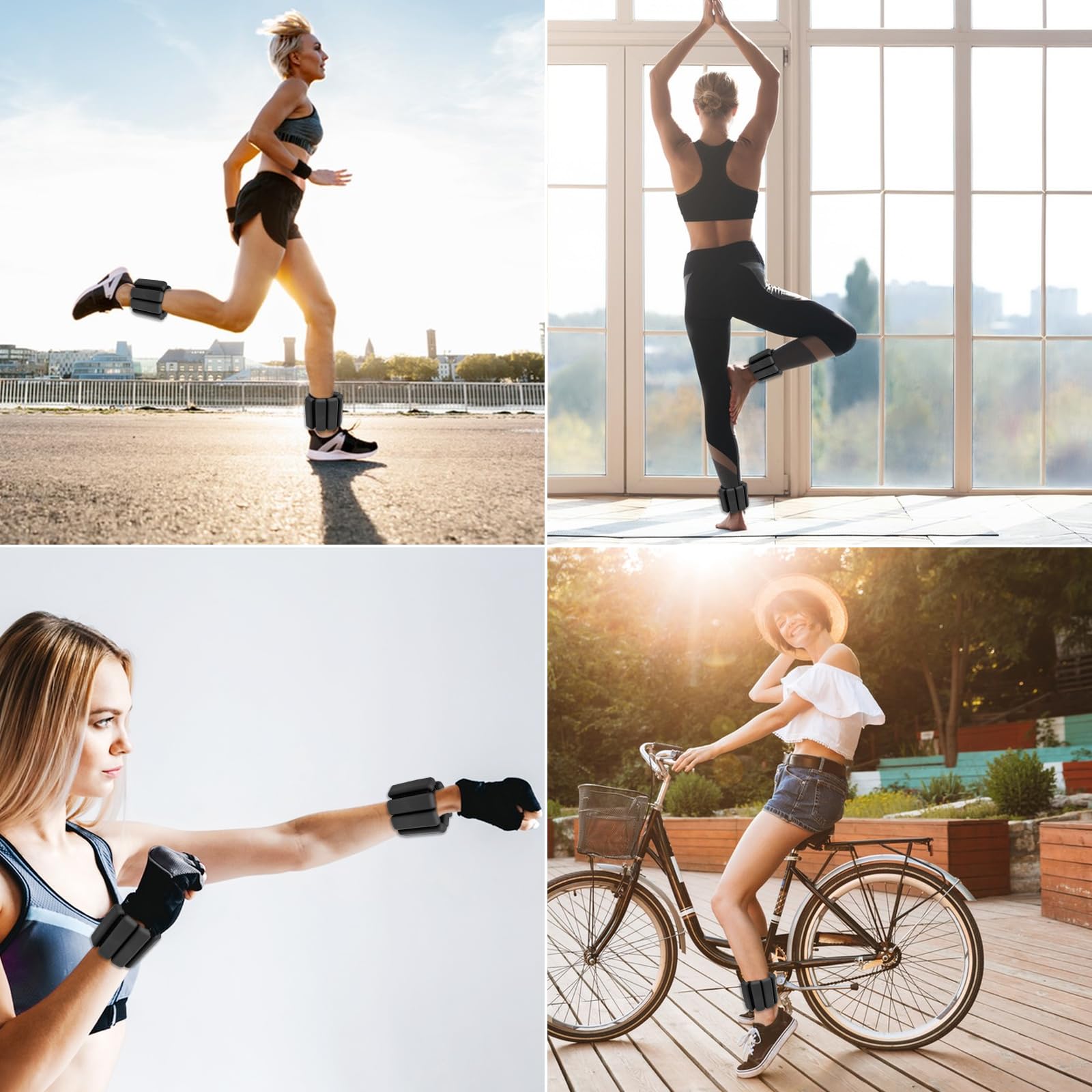 Lectorias Worek Z Piaskiem Pierścień Fitness, Obciążniki Na Nadgarstek Pierścień