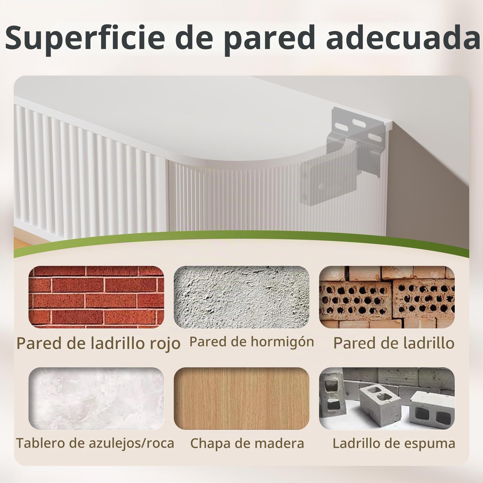 Mueble de TV Flotante con Luz LED - Mueble de TV Montado en Pared de 140CM con Almacenamiento Mejorado y Bordes Redondeados, Consola Multimedia de TV Moderna para Televisores 43-55 Pulgadas