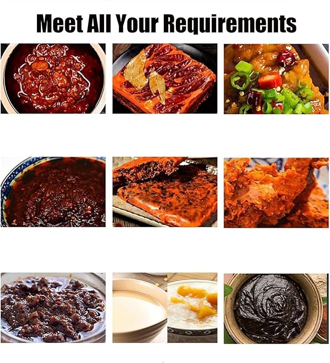 Olla Mezcladora Comercial para Alimentos, 40L, Acero Inoxidable miniatura 8