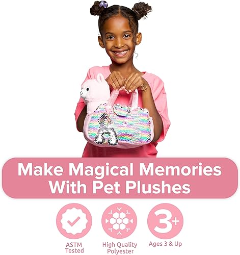 Vista 68 de Juego Little Jupiter unicornio de felpa, elefante rosado de felpa, Azul claro