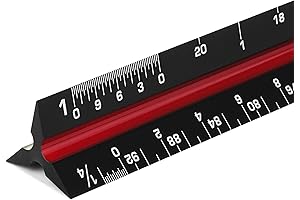Mr. Pen 12 Inch Architectural Scale Ruler for Architects and Contractors