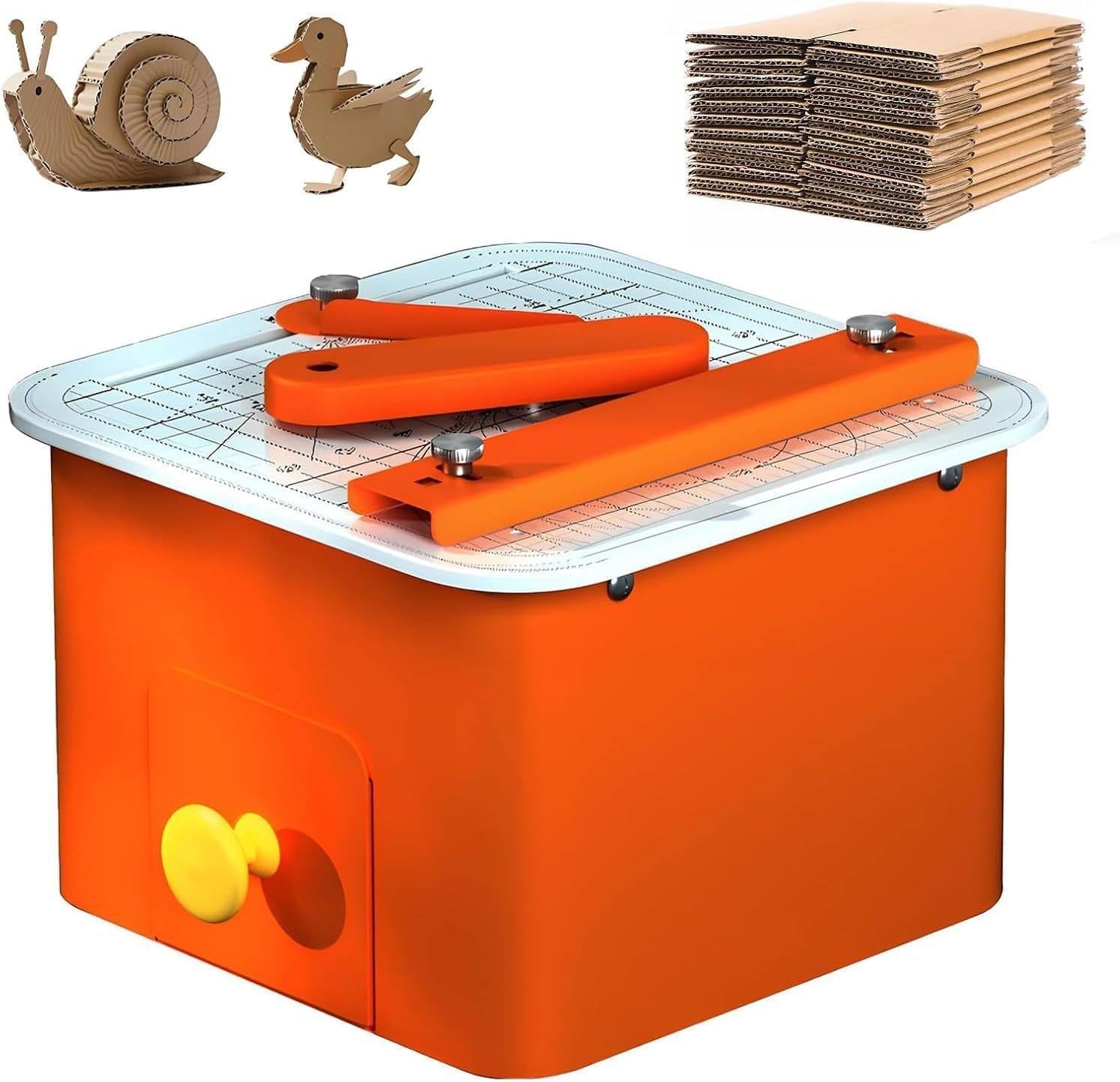 Cortador eléctrico de cartón, herramienta eléctrica segura de 45 W para niños, proyectos de creatividad modelo 3D, voltaje de seguridad humana, familia práctica