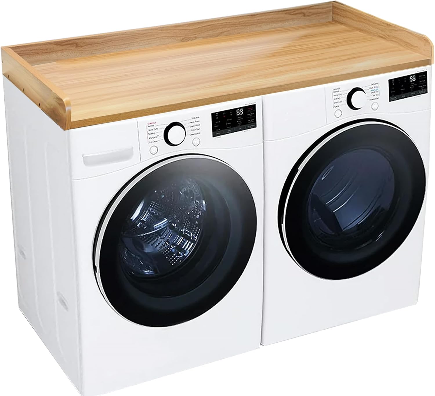 Royxen Washer and Dryer Countertop Wood Laundry Countertop