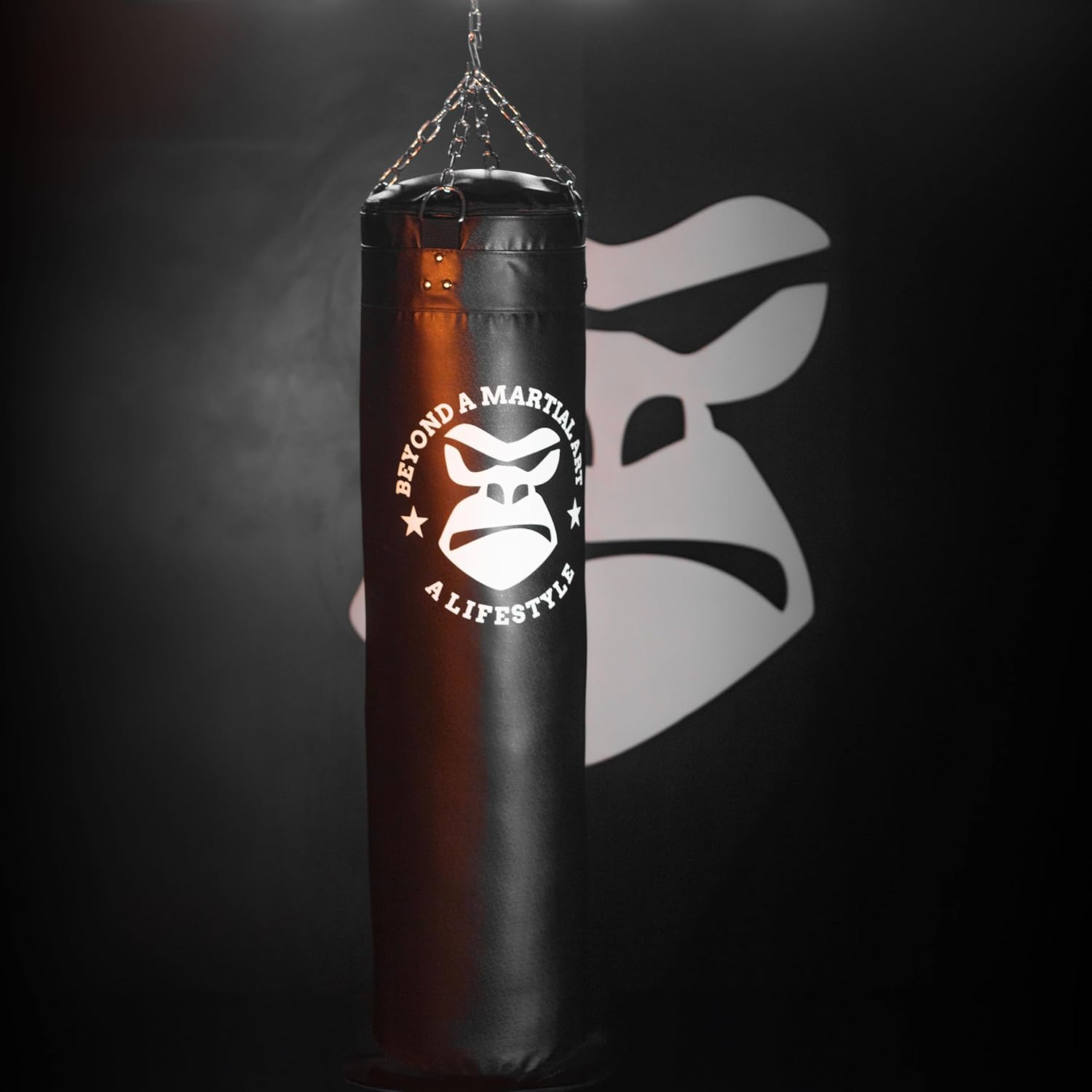 Saco De Pancada 120 cm Boxe Muay Thai Profissional Equipamento Luta Artes Marciais Esquivas Gorilla