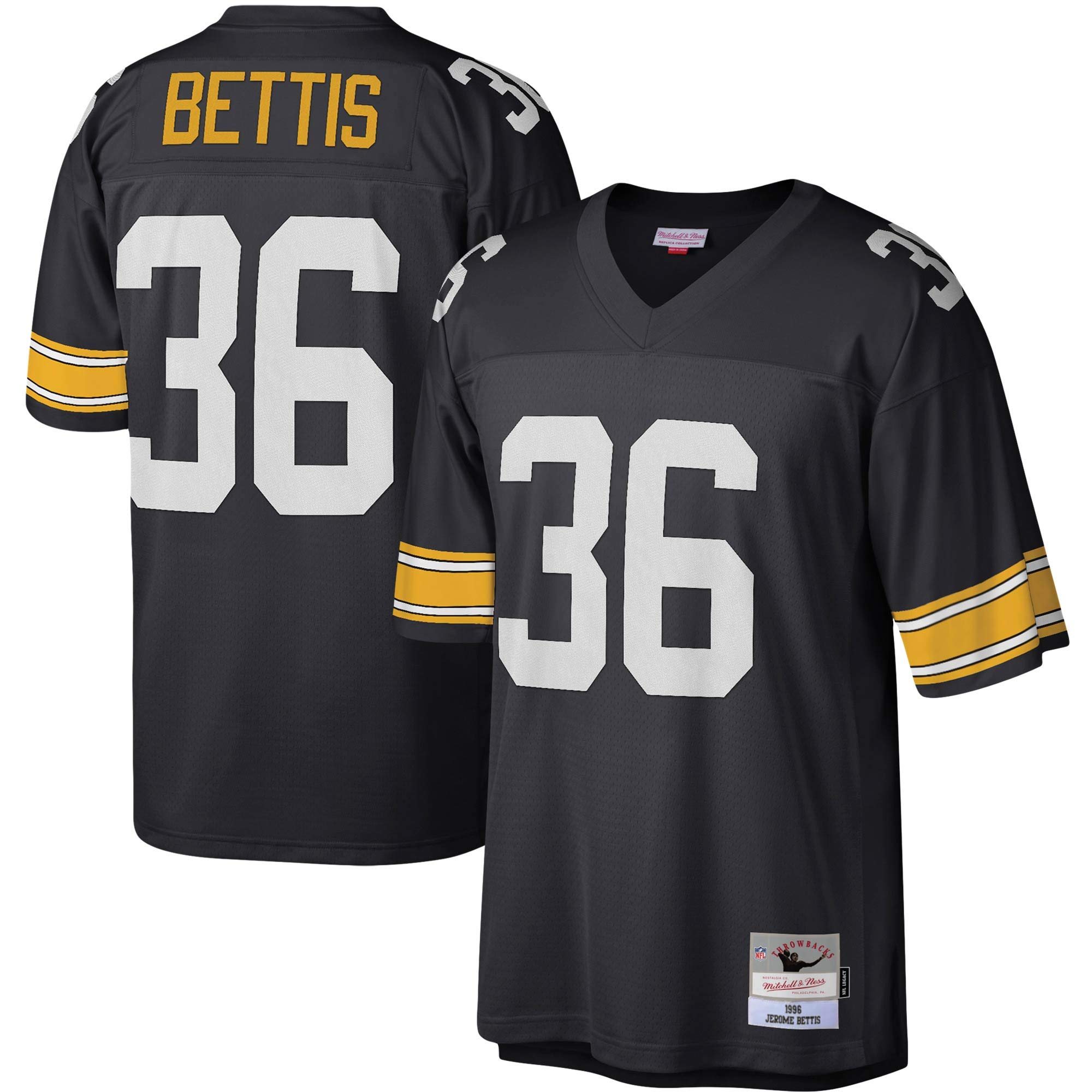 Mitchell & Ness NFL Pittsburgh Steelers Jerome Bettis 1996 Legacy Jersey