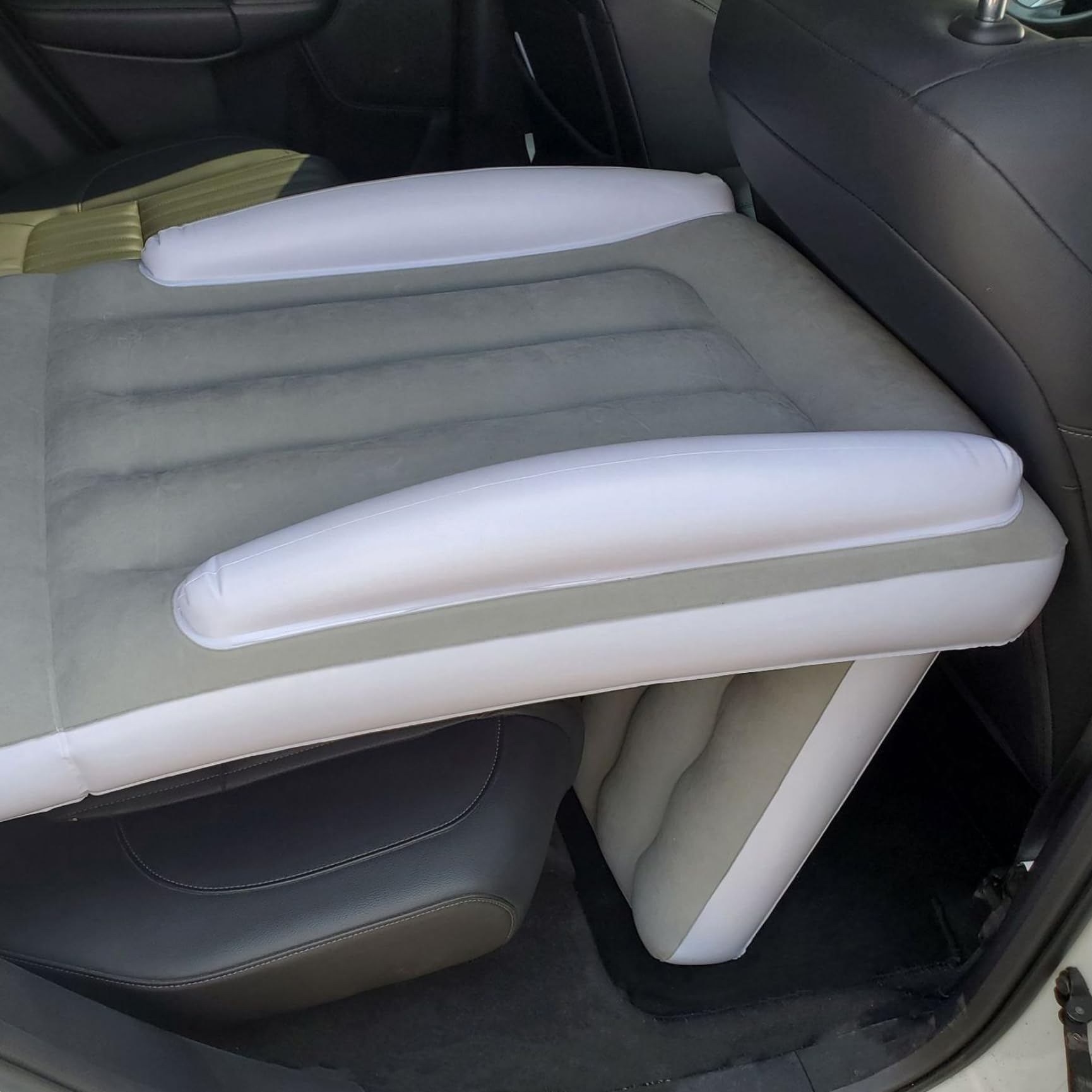 Lit d'avion gonflable pour tout-petits, lit d'avion pour enfants avec ceinture de sécurité réglable, matelas de voyage portable pour les tout-petits sur les vols, les voitures, les trains pour les