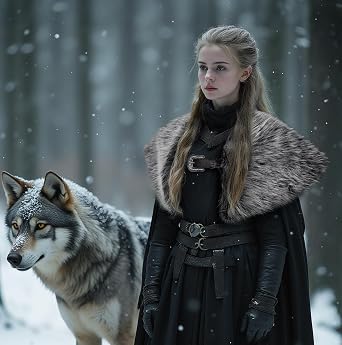 UQJE Viking Faux Fur Shawl Collar, Medieval Costume Shoulder Wrap, LARP