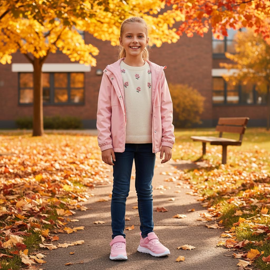 Raoendis Scarpe Sportive Bambini Sneaker Casual Ragazze Ragazzi Scarpe Traspirabile Scarpe da Corsa su Strada Atletico Scuola Outdoor Jogging Fitness