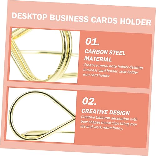 Miniatura 4 de Clips para tarjetas de posición, 20 soportes para números de mesa, soporte para tarjetas de mesa, soporte para notas de acero al carbono, clip de