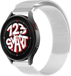 Pulseira Milanese de Aço para Galaxy Watch 5 Watch5 Pro Galaxy Watch 4 Watch4 Classic R860 R870 R880 R890 R900 R910 R920 R905 R915 R925 40mm 44mm 45mm
