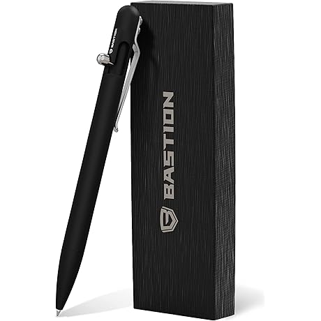 BASTION® Luxury Slim Bolt Action Pen: The Pinnacle of Writing Excellence for Discerning Gentlemen