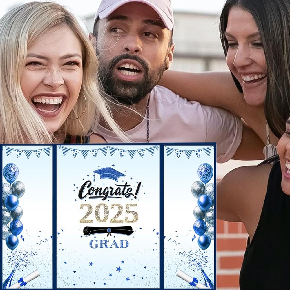 Uonguon Libro degli ospiti per laurea, libro di congratulazioni per laureati, libro degli ospiti per laurea 2025, 30 x 21,5 cm, design robusto