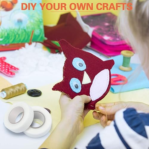 Miniatura 5 de Cinta adhesiva de tela para coser y planchar para sujetar ropa, pantalones vaqueros y pantalones, 100 yardas