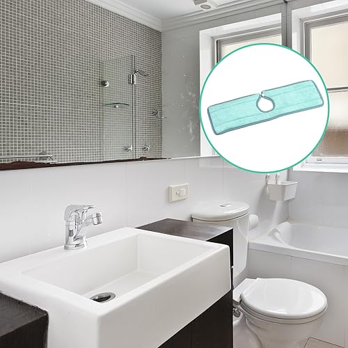 Miniatura 5 de uxcell Tapete absorbente de microfibra para grifo, 2 piezas, tapete rectangular para secar platos, almohadillas de secado de agua detrás del grifo