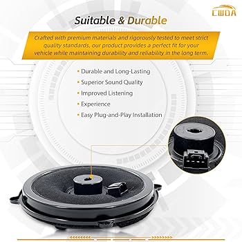 Amazon.com: 9'' Front Door Speaker KD45-66-A60 Compatible with