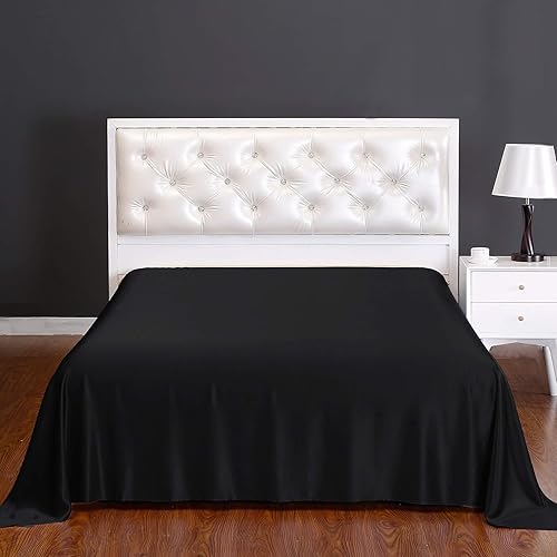 Miniatura 2 de LILYSILK Sábana encimera de seda de morera de 19 Momme de seda blanca King, ultra suave y cómoda