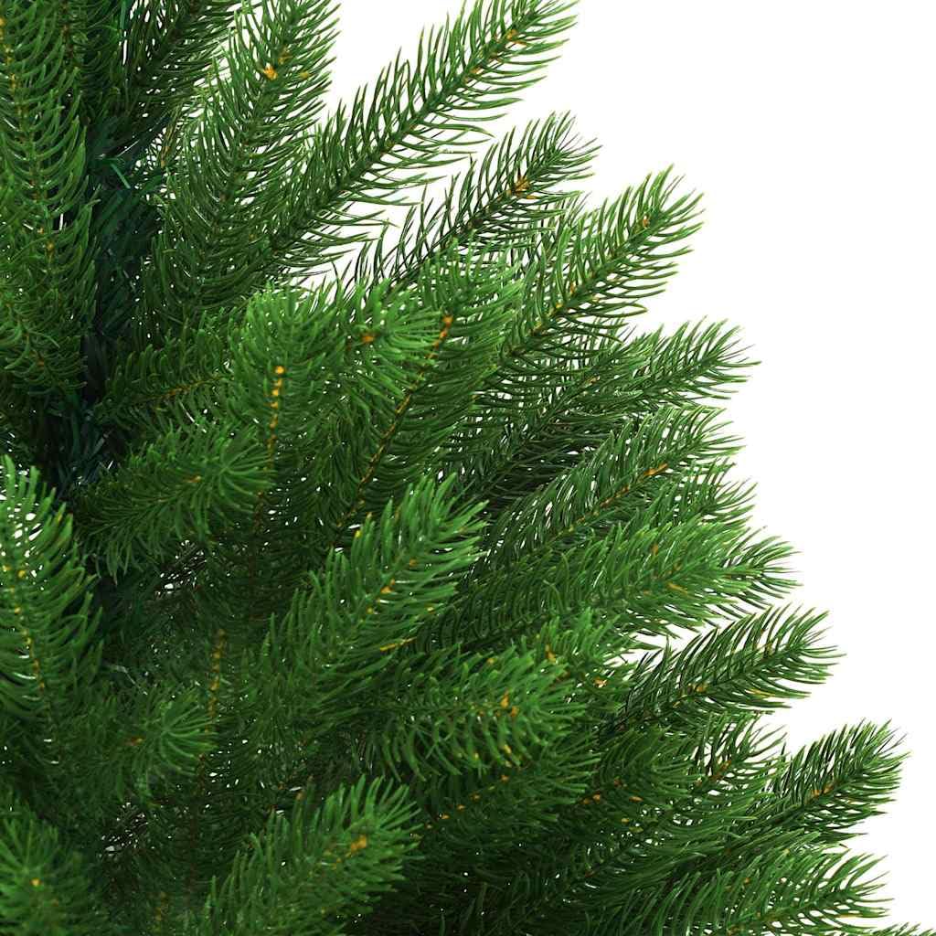 Home tools - Árbol de Navidad artificial con luces LED y bolas, 240 cm, color verde