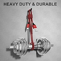 Vista 7 de etguuds Cable USB a USB C de 3 pies, paquete de 2 cables de carga USB A a tipo C de carga rápida para Samsung Galaxy A17 A16 A15 A26 A36 A56, S25