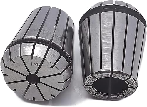 Miniatura 5 de ER32 Juego de pinzas de 14 2 piezas, juego de pinzas de resorte para máquina de grabado CNC y herramienta de torno de fresado